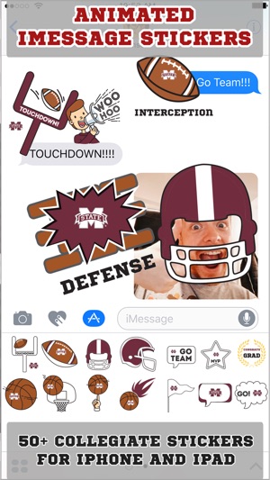 Mississippi St Bulldogs Animated+Stickers(圖1)-速報App