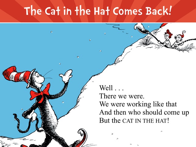 The Cat In The Hat Comes Back Text CatWalls