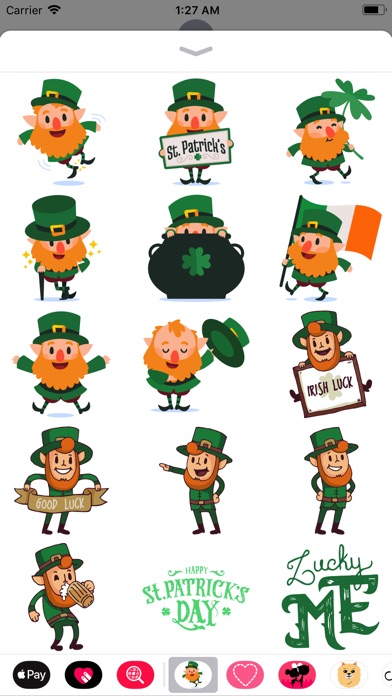 St. Patrick's Day Stickers!! screenshot 2