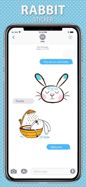 Rabbit Stickers Pack(圖5)-速報App