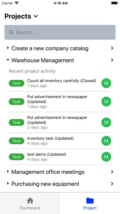 Accutask Project Management screenshot-3