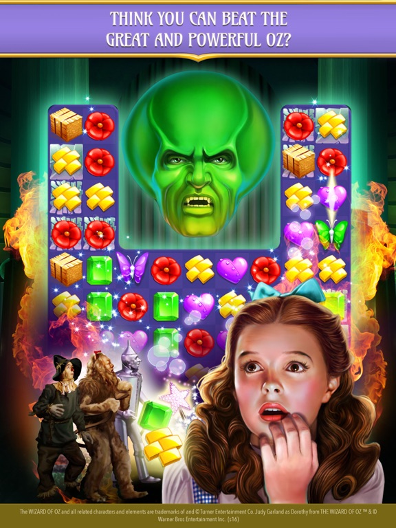 the wizard of oz magic match cheats