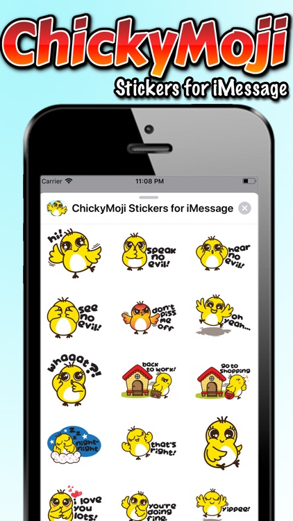 ChickyMoji Stickers