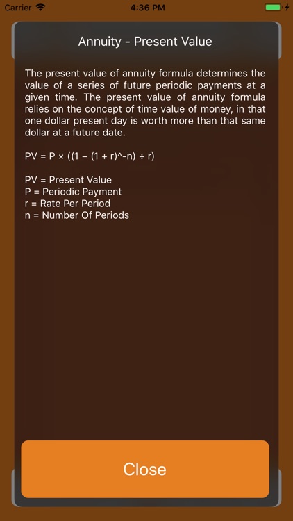 Finance Calculator iOS screenshot-3