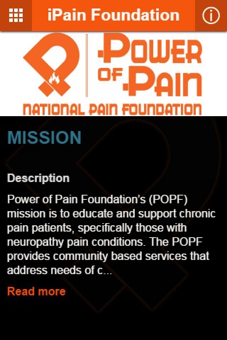Power of Pain Foundation screenshot 2