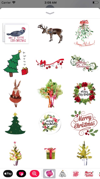 Watercolor Christmas Wishes screenshot-3