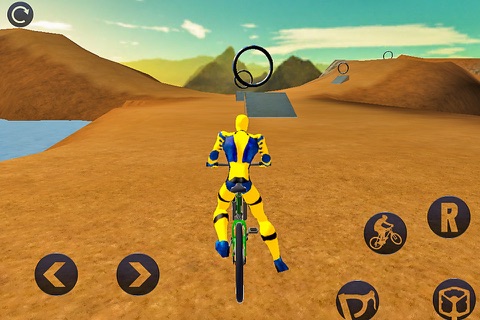 Spider Superhero Bicycle Riding: Offroad Racing screenshot 2