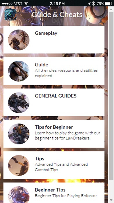 Game Guide for LawBreakers screenshot 3