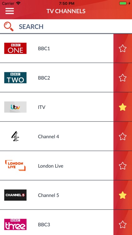 United Kingdom TV listings UK