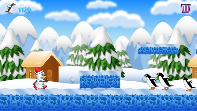 Snow-man Frosty Christmas Adventure Runner(圖1)-速報App