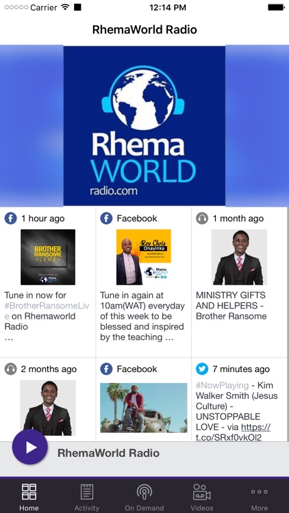 RhemaWorld Radio