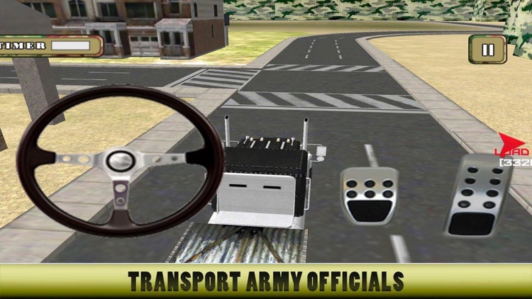 Army Transport Cargo Truck