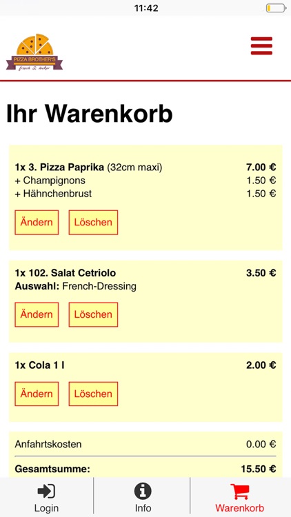 Pizzabrothers Nachrodt screenshot-3