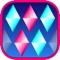 Tap the pink and blue diamonds as fast as you can and test your speed and accuracy as they fall from the sky