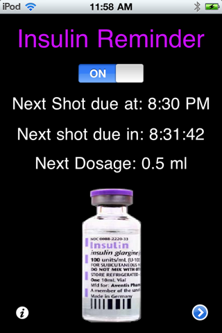 Insulin RX screenshot 2