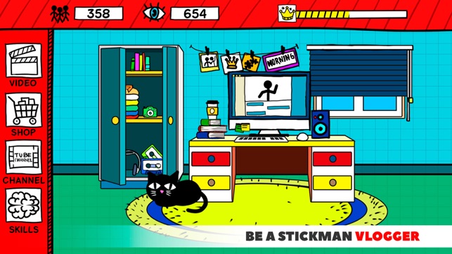 Vlogger Stickman Tube Life(圖1)-速報App