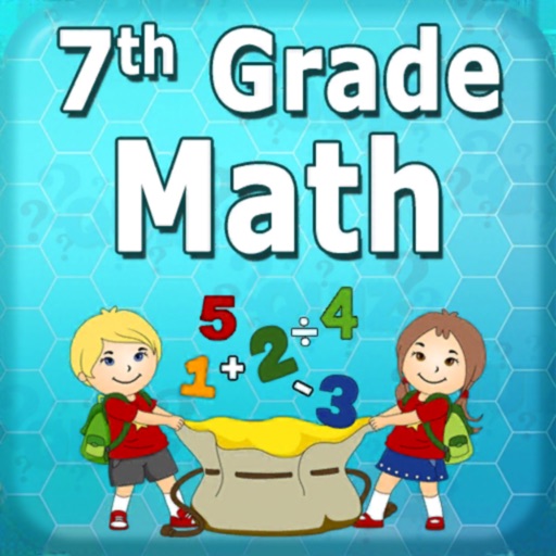 7th Grade Math Test Prep icon
