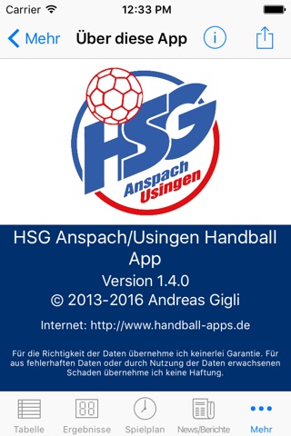 HSG Anspach/Usingen screenshot 4