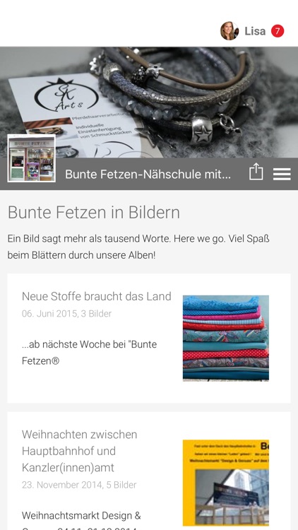 Bunte Fetzen