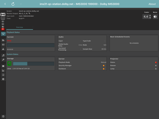 Cinema Server Control screenshot 2