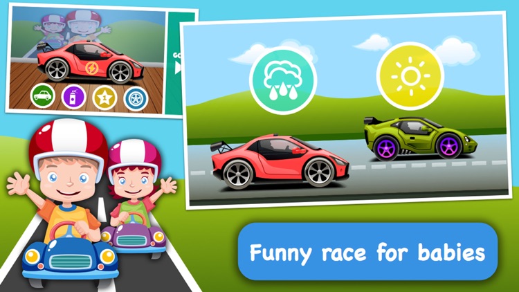 Baby Race - build a car and take a ride! screenshot-0
