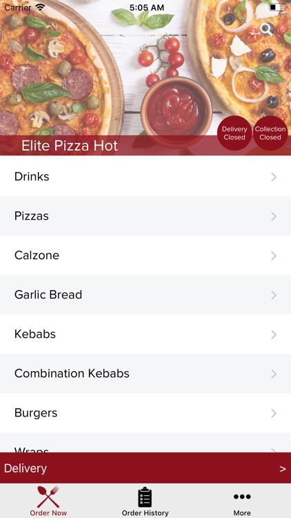 Elite Pizza Hot