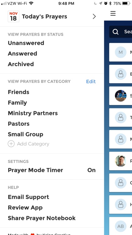 Prayer Notebook
