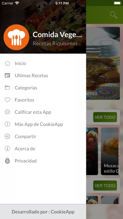 Comida Vegetariana screenshot-3