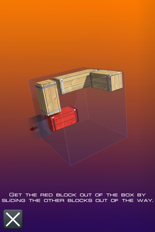 Unblock Red Brick. 3D Space screenshot 2
