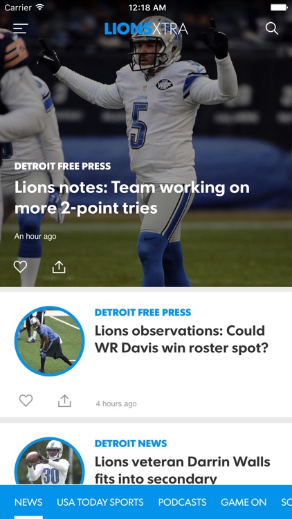 Lions Xtra