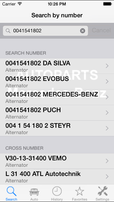 Autoparts for Mercedes-Benz Screenshot 1