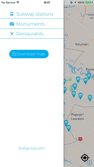 Bucharest Tourist Map(圖1)-速報App