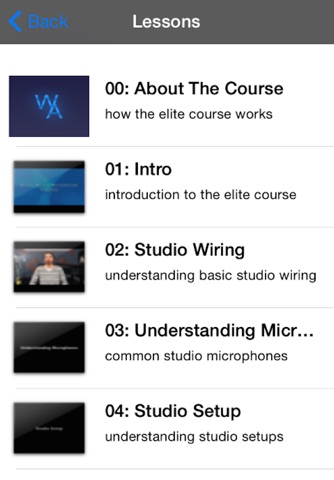 Elite Audio Course Lite screenshot 2