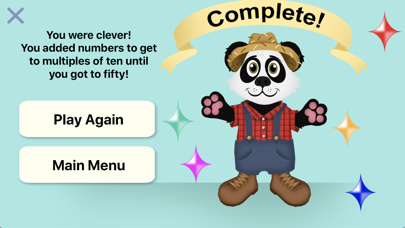 Teddy Bear Math - Add to 50 screenshot 3