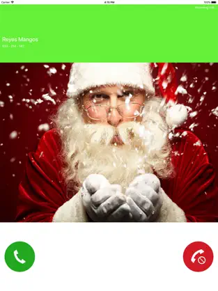 Captura de Pantalla 1 Llamada de Papá Noel iphone
