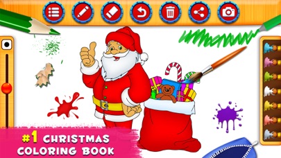 ColoringBook Christmas Holiday screenshot 3