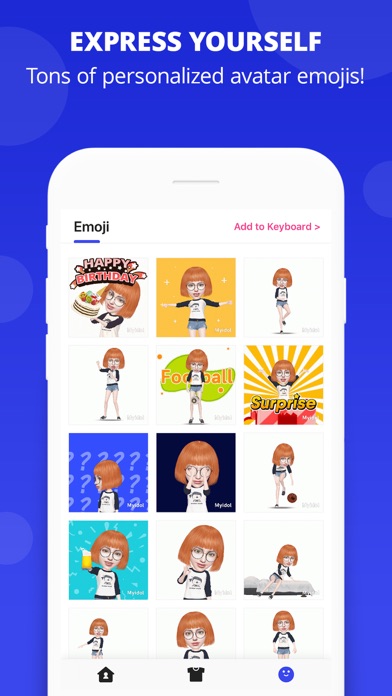 Myidol Emoji screenshot 3
