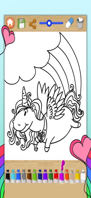 Unicorns Coloring Book(圖5)-速報App