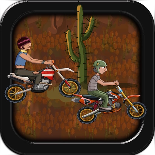 Motorcycle Off-road Dirtbike Madness Icon