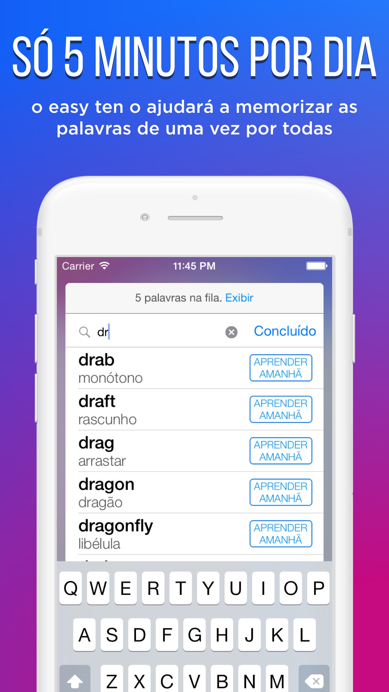Screenshot do app easy ten