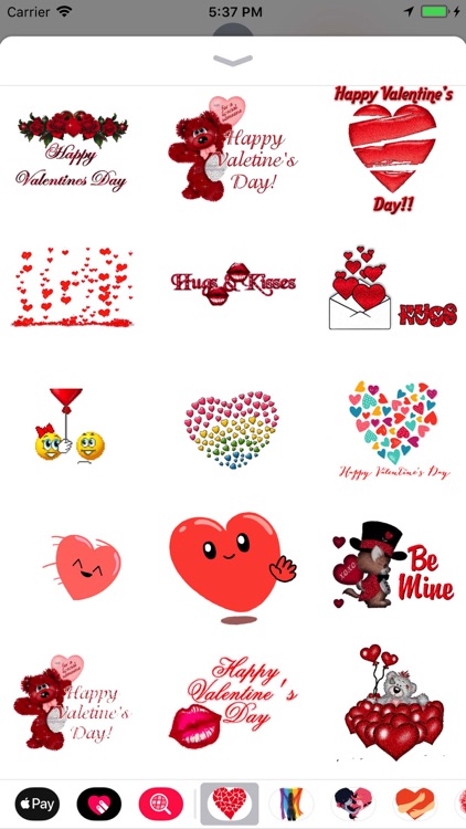 Animated Valentine Stickers