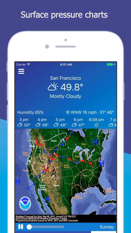 Rain Radar - NOAA NWS Doppler Radar Weather