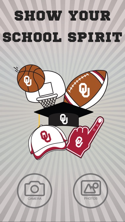 Oklahoma Sooners Pro Selfie Stickers