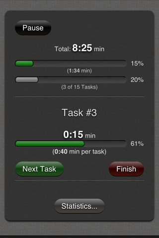 Multi Task Timer - náhled