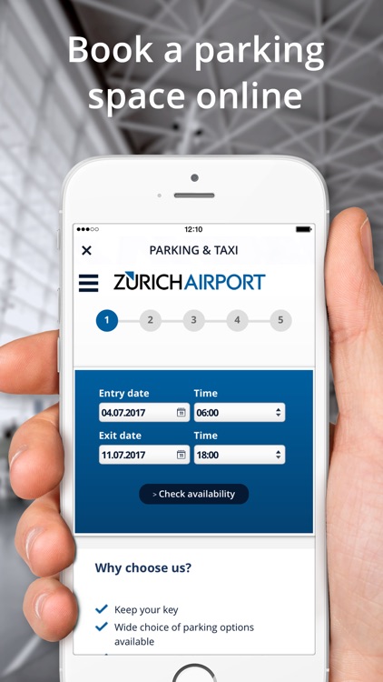 Zurich Airport App