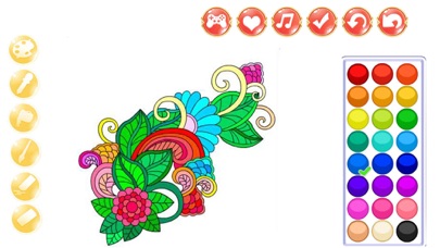 公主的涂色花园-画画涂鸦小能手 screenshot 4