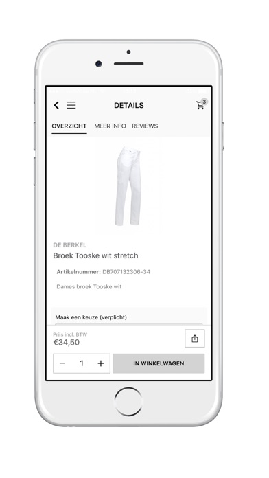 Zorgkleding.nl screenshot 4