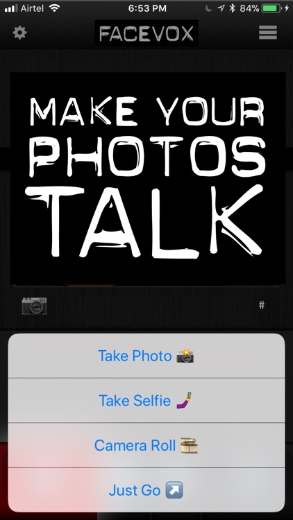 FACEVOX: Social Photo Recorder screenshot-0