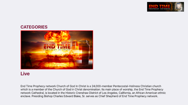 End Time Prophecy Network(圖4)-速報App