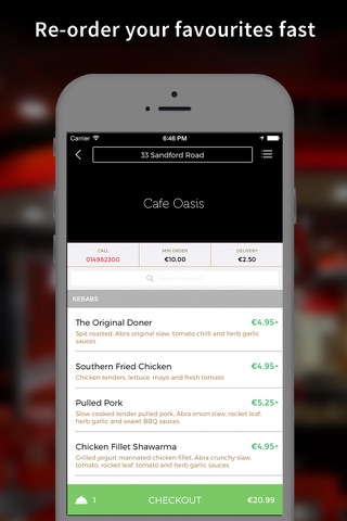 Cafe Oasis App screenshot 3